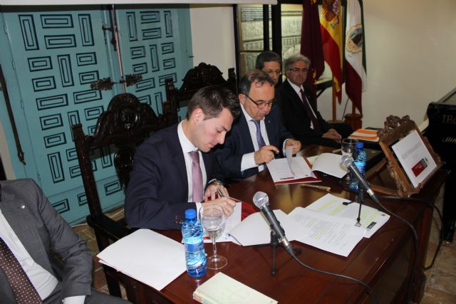 Cehegín ya es Sede Permanente de la Universidad de Murcia gracias a la firma de un convenio entre el rector de la entidad y el alcalde del municipio