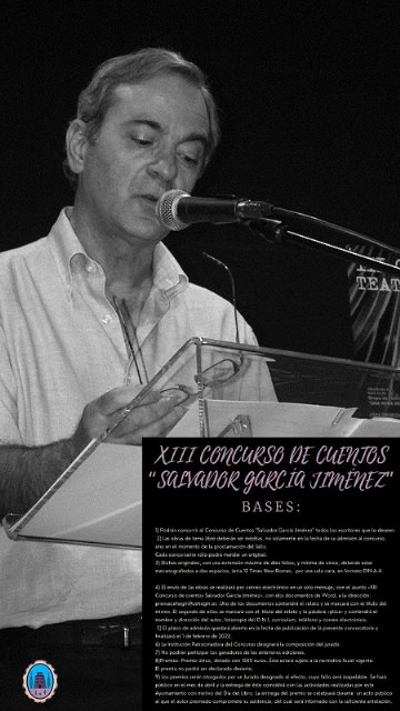 El Ayuntamiento recupera y hace públicas las bases de los Concursos Literarios “Salvador García Jiménez” y “Fernando Gil Tudela”