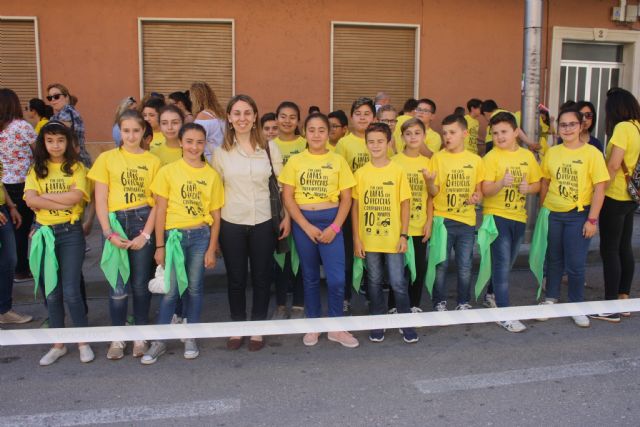 Escolares de Cehegín celebran con un 'flashmob'  el Día Mundial del Medio Ambiente