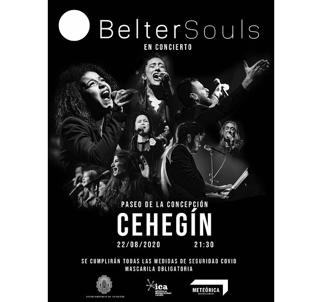 Belter Souls actuará el sábado 22 de agosto en Cehegín dentro del proyecto “Noches Al Raso”