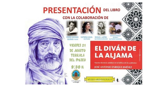 José Antonio Enrique Jiménez presenta mañana viernes su libro, “El diván de la aljama”, en las Noches del Museo