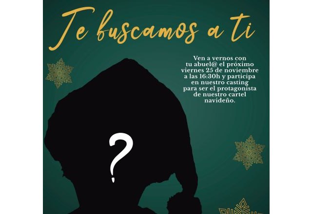 Una campaña busca a abuelos y sus nietos en Cehegín para protagonizar el cartel de una campaña navideña