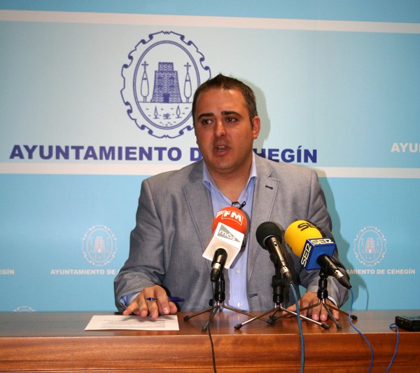 Francisco Abril, durante la rueda de prensa