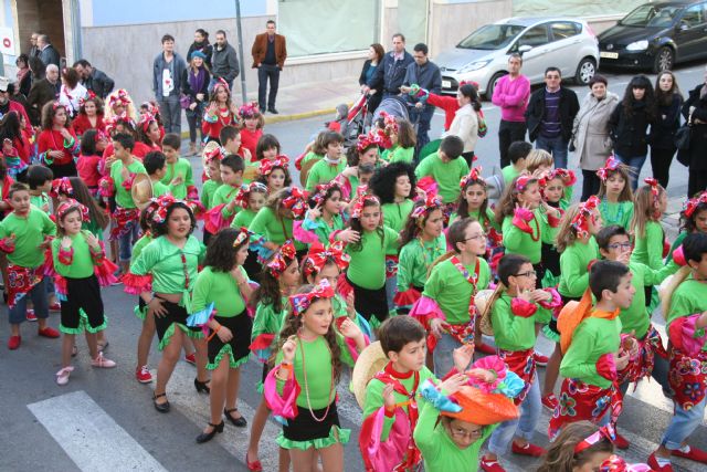 Los más pequeños conquistan el Domingo de Carnaval en Cehegín