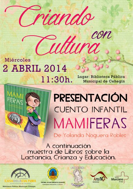 Lactocrianza celebra el Día del Libro comentando textos relacionados con el embarazo, el parto y la crianza