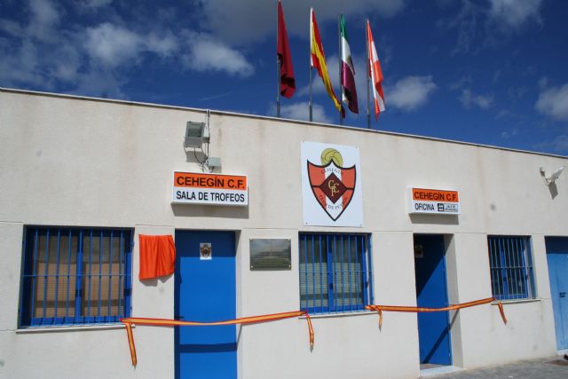El Cehegín CF estrena dos salas en el Complejo Deportivo ´Javier Miñano Espín´