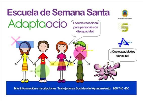 Abierto el plazo de inscripción para la Escuela de Semana Santa de Adaptaocio