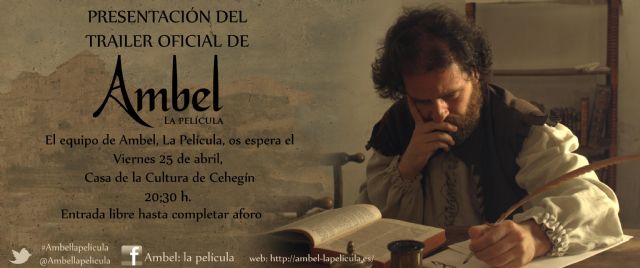 El tráiler oficial de 'Ambel, la película' se presenta este viernes en la Casa de la Cultura
