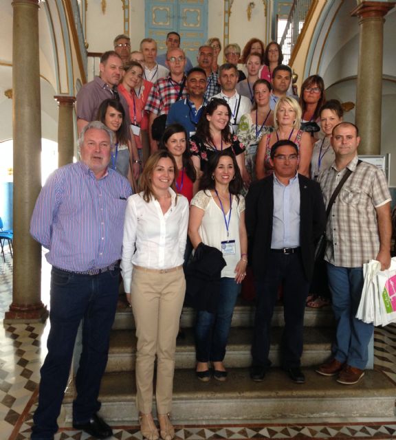 Docentes europeos del proyecto educativo del Programa Comenius ´Storyline´, en Cehegín