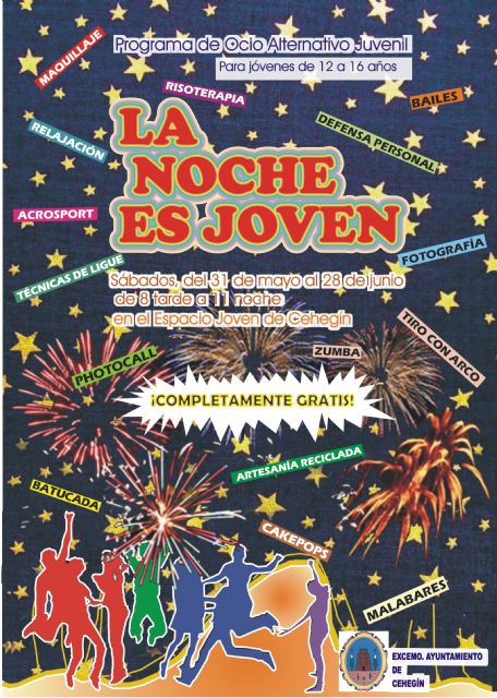 'La noche es joven' promoverá el ocio alternativo entre los jóvenes cehegineros