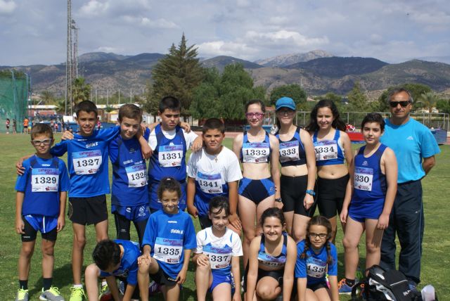 El Cehegín Atlético cosecha un gran éxito en el Campeonato Regional de Atletismo