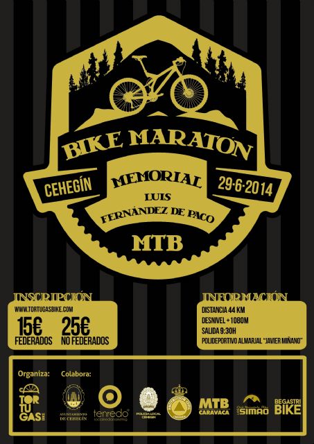 El Bike Maratón Memorial Luis Fernández de Paco se celebrará el 29 de junio