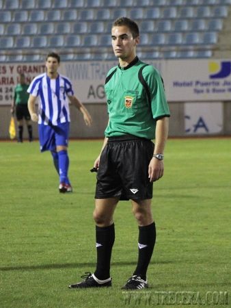 El colegiado ceheginero Juan Antonio Campos asciende a 2ª División B