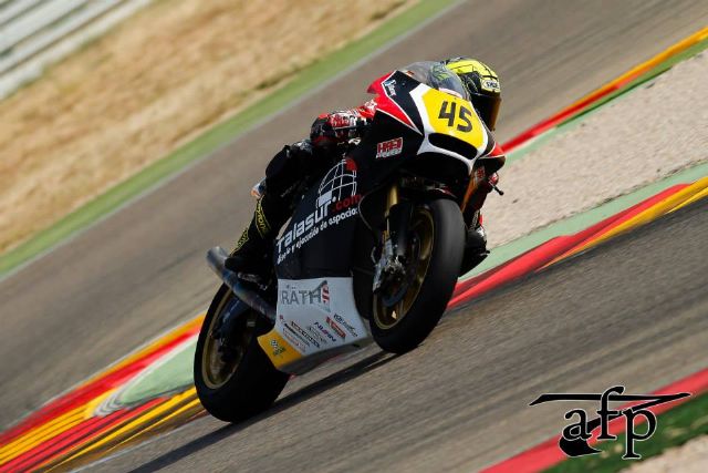 El piloto ceheginero Bartolomé Sánchez debuta este fin de semana en el Campeonato de España de Moto 2