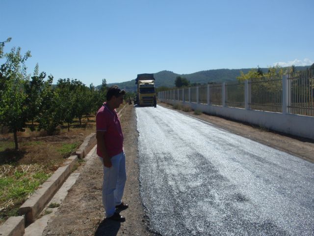 Finalizan las obras de acondicionamiento de un tramo del camino del Tollo