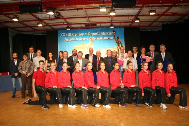 La Casa de la Cultura acoge la entrega de los XXXIII Premios al Deporte Murciano