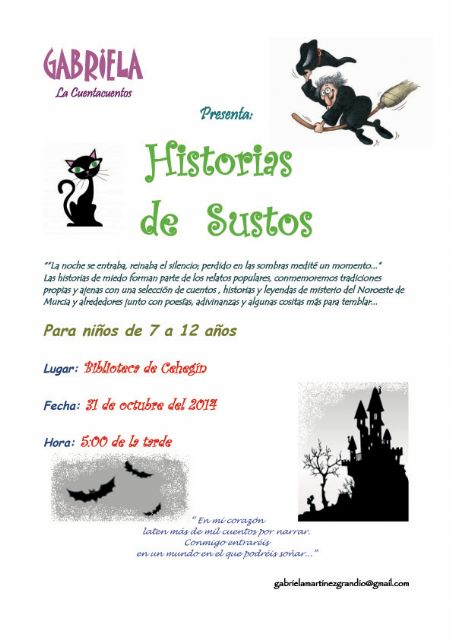 La Biblioteca Municipal acoge el cuentacuentos 'Historias de sustos' el próximo viernes