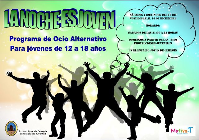 La nueva edición de 'La Noche es Joven' se amplía a los domingos con proyecciones juveniles