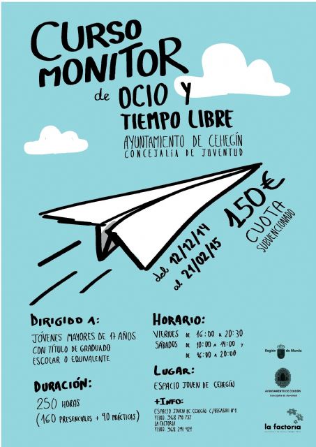 Juventud organiza una nueva edición del Curso de Monitor de Tiempo Libre