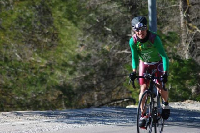 Cristóbal García gana el Duatlón de Banyeres 55.5 venciendo al fuerte viento y el extremo frío