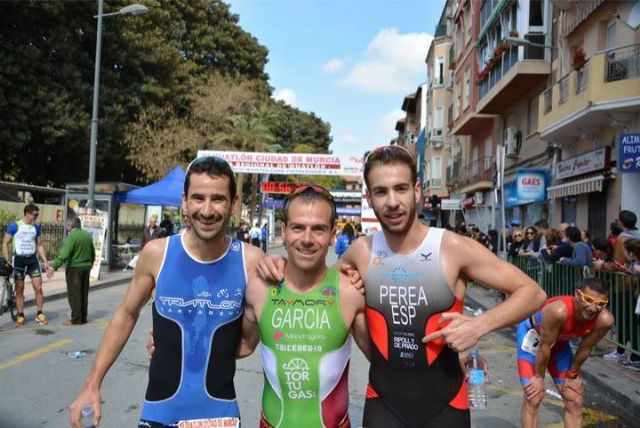 Cristóbal García se proclama ganador del Duatlón de Murcia 2015