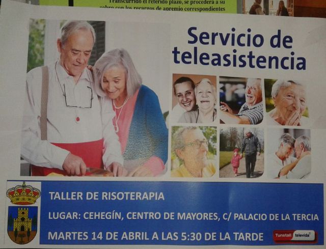 El Hogar de Pensionistas y Jubilados acoge un taller de Risoterapia el próximo martes