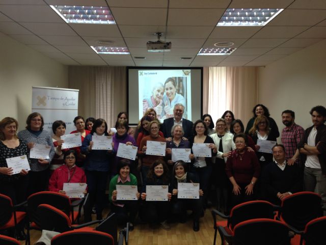 Un total de 28 personas han participado en el ciclo de conferencias 'Soy cuidador@'