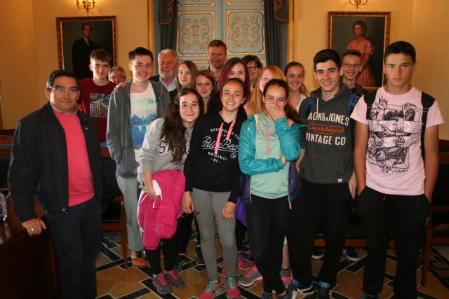 Cehegín recibe a un grupo de escolares alemanes de Bad Wildbad