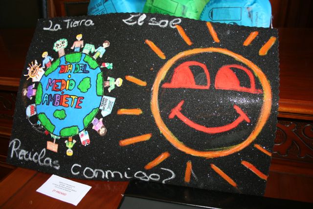 Escolares de Primaria reflejan en sus carteles su visión del Día Mundial del Medio Ambiente