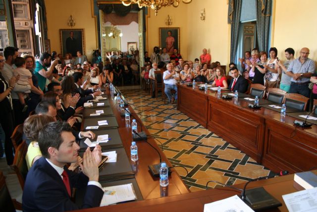 José Rafael Rocamora Gabarrón toma posesión como nuevo alcalde de Cehegín