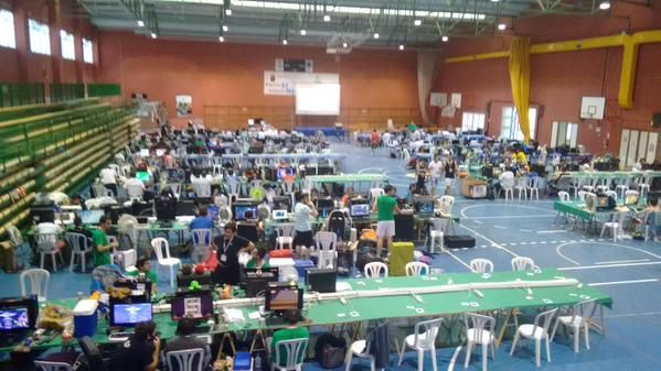 La xiii edición de  la begastri  lan party bate su record con 250 participantes