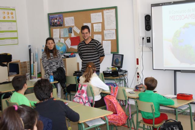 Comienzan las charlas del programa ´Medioambientados´, que promueve el respeto a la naturaleza entre escolares de Primaria