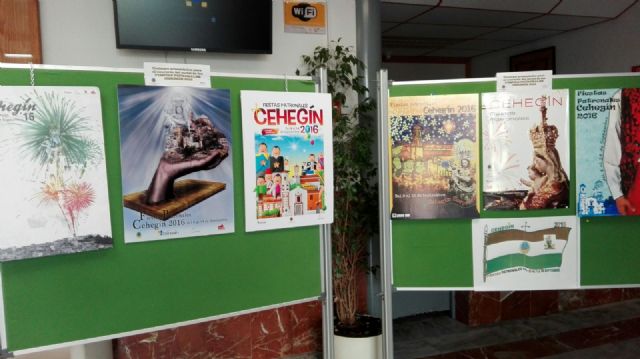 Los carteles participantes en el concurso para anunciar las Fiestas Patronales 2016 estarán expuestos en la Casa de la Cultura