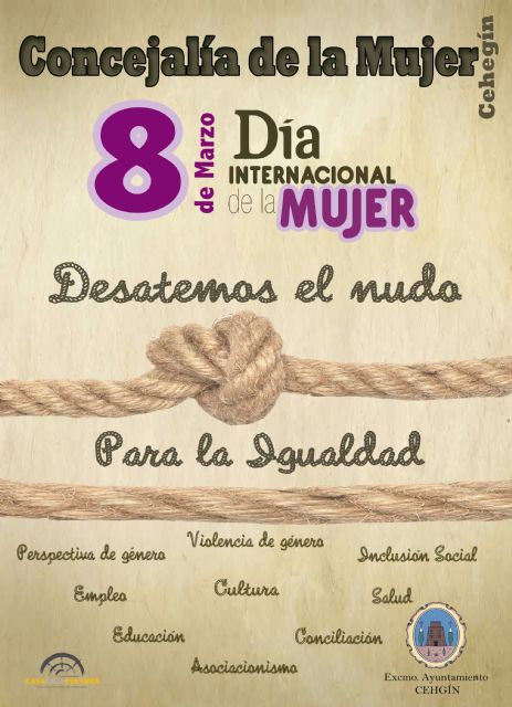 Presentación de las actividades para la conmemoración del Día Internacional de la Mujer