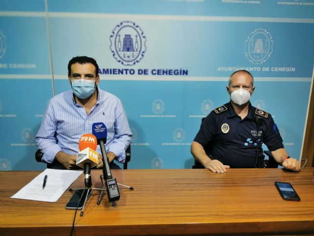 Cehegín activará un Plan Especial de Vigilancia para los días en los que tendrían lugar las Fiestas Patronales
