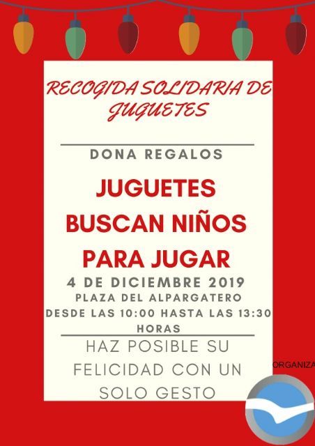 Nuevas Generaciones recogerá juguetes el 4 de diciembre