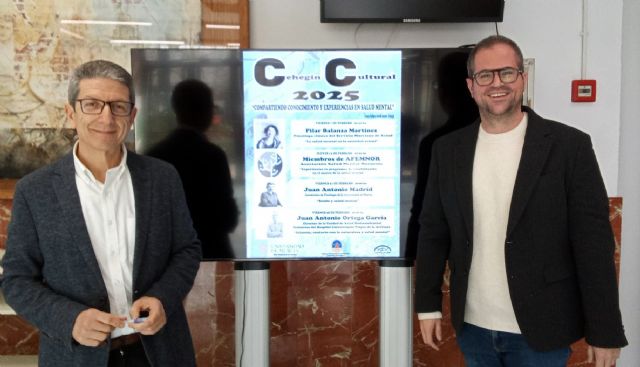 Cehegín Cultural 2025: Un Ciclo para reflexionar sobre la Salud Mental