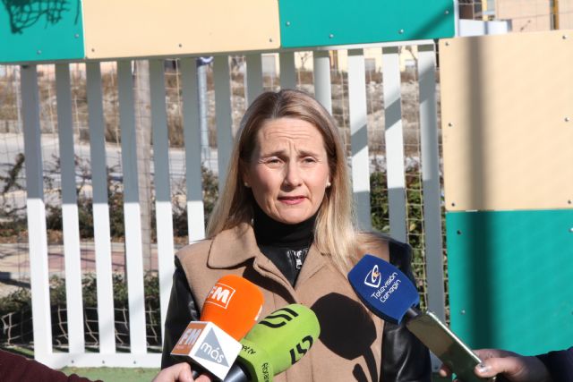 Alicia del Amor anuncia un plan de parques infantiles que llegará a todos los barrios y pedanías de Cehegín