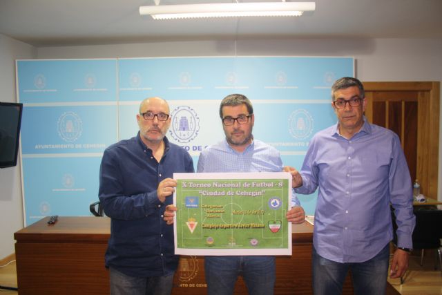 El X Torneo Nacional de Fútbol 8 'Ciudad de Cehegín' se disputará el próximo martes, 11 de abril