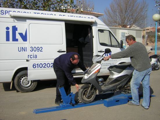 La próxima fecha de la Unidad Móvil de la ITV para ciclomotores y motocicletas será el 1 de septiembre