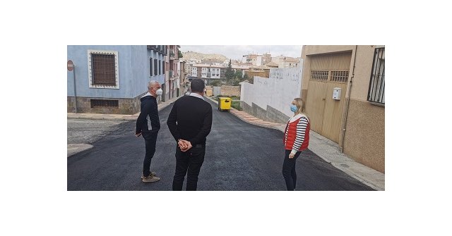 El Ayuntamiento de Cehegín renueva el asfaltado de varias calles del municipio
