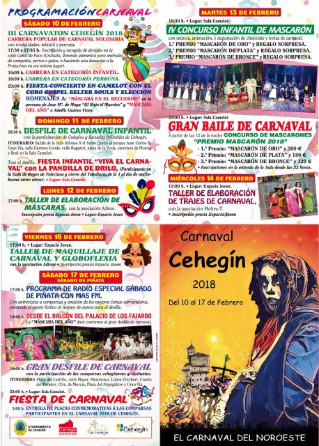 La Concejala de Festejos presenta las actividades del Carnaval 2018