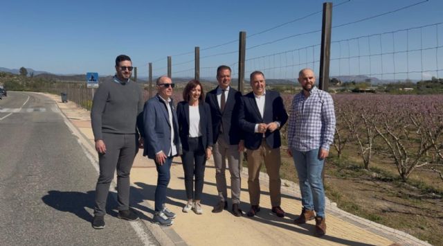 La Comunidad invierte 313.000 euros en Bullas para acondicionar la avenida de Cehegín