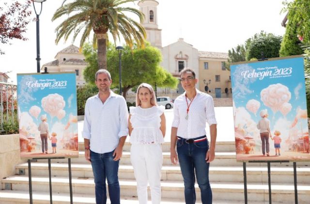 El Ayuntamiento de Cehegín presenta el cartel anunciador de las Fiestas Patronales, diseñado por Pedro Márnez
