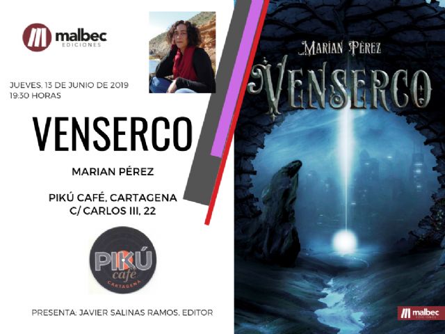 Presentación de la novela de fantasía y misterio en Piku Café