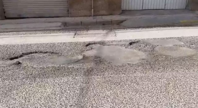 El PSOE de Cehegín exige el arreglo inmediato de los baches en calles y caminos rurales