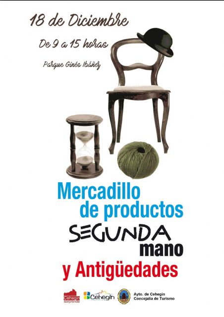 El mercadillo de segunda mano y antigüedades  vuelve el domingo 18 de diciembre