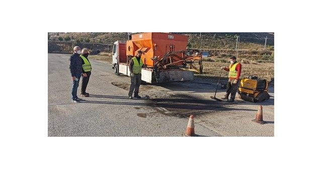 El Ayuntamiento de Cehegín acomete un plan de bacheo en el municipio