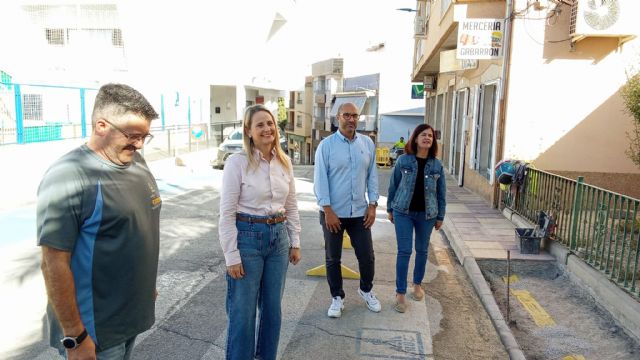 La alcaldesa de Cehegín destaca los avances en accesibilidad urbana con el Programa Mixto de Empleo y Formación
