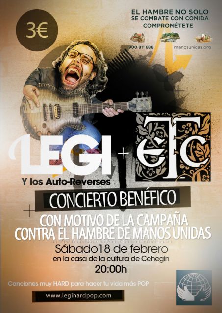 Un concierto benéfico pondrá fin a las actividades anuales contra el hambre de Manos Unidas